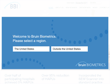 Tablet Screenshot of bruinbiometrics.com